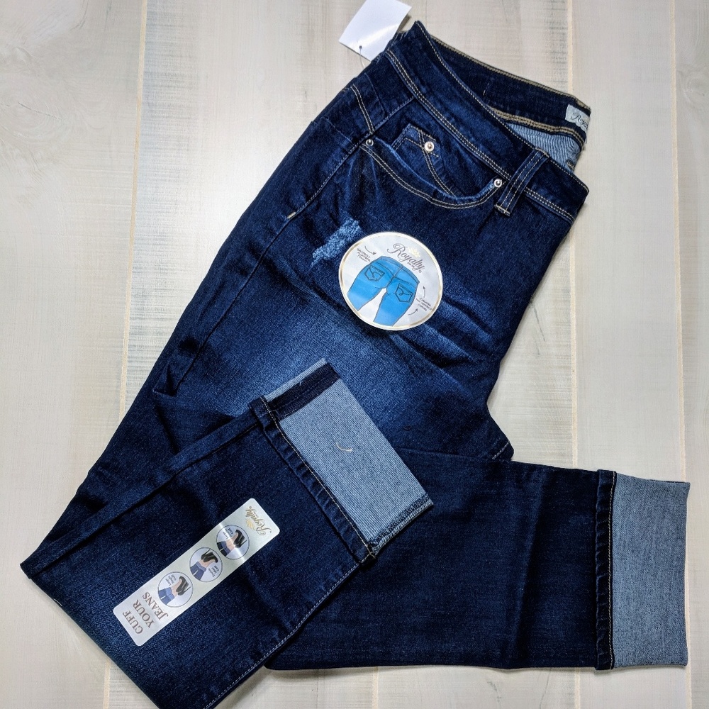 NWT Mega Cuffed Anklet  Skinny Jeans
